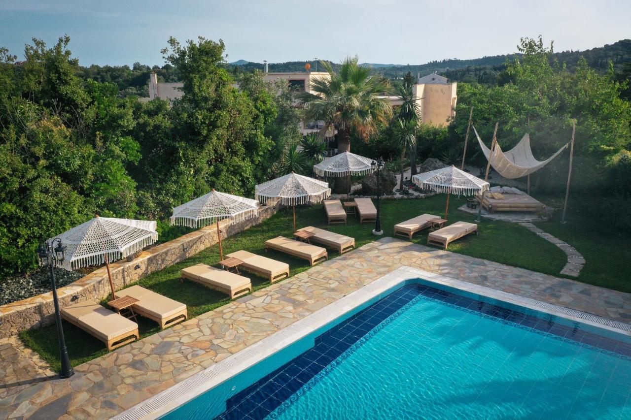 Panorama Hideaway Aparthotel Dasziá Kültér fotó