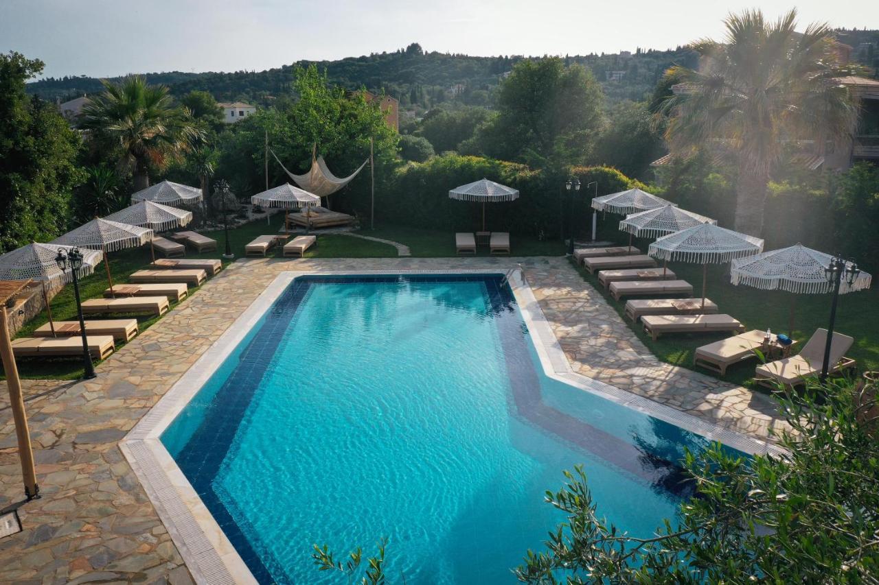 Panorama Hideaway Aparthotel Dasziá Kültér fotó